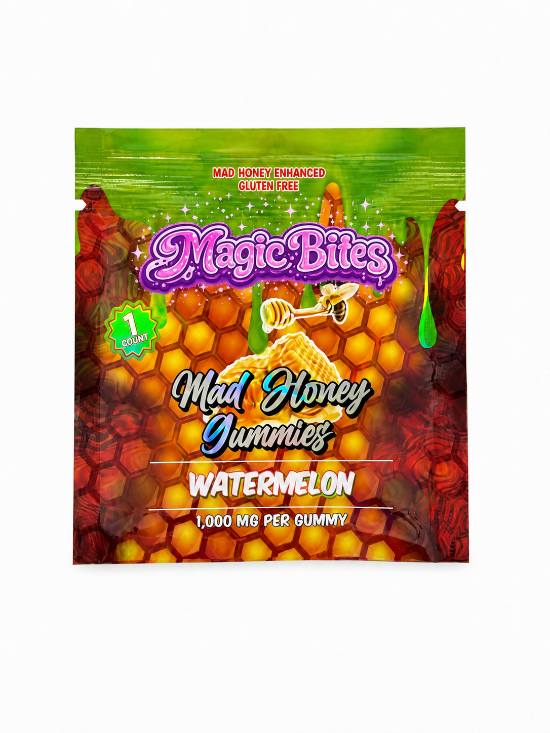Mad Honey Watermelon Gummy - 8 Pack