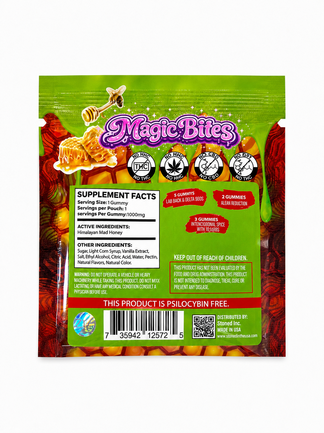 Mad Honey Watermelon Gummy - 8 Pack