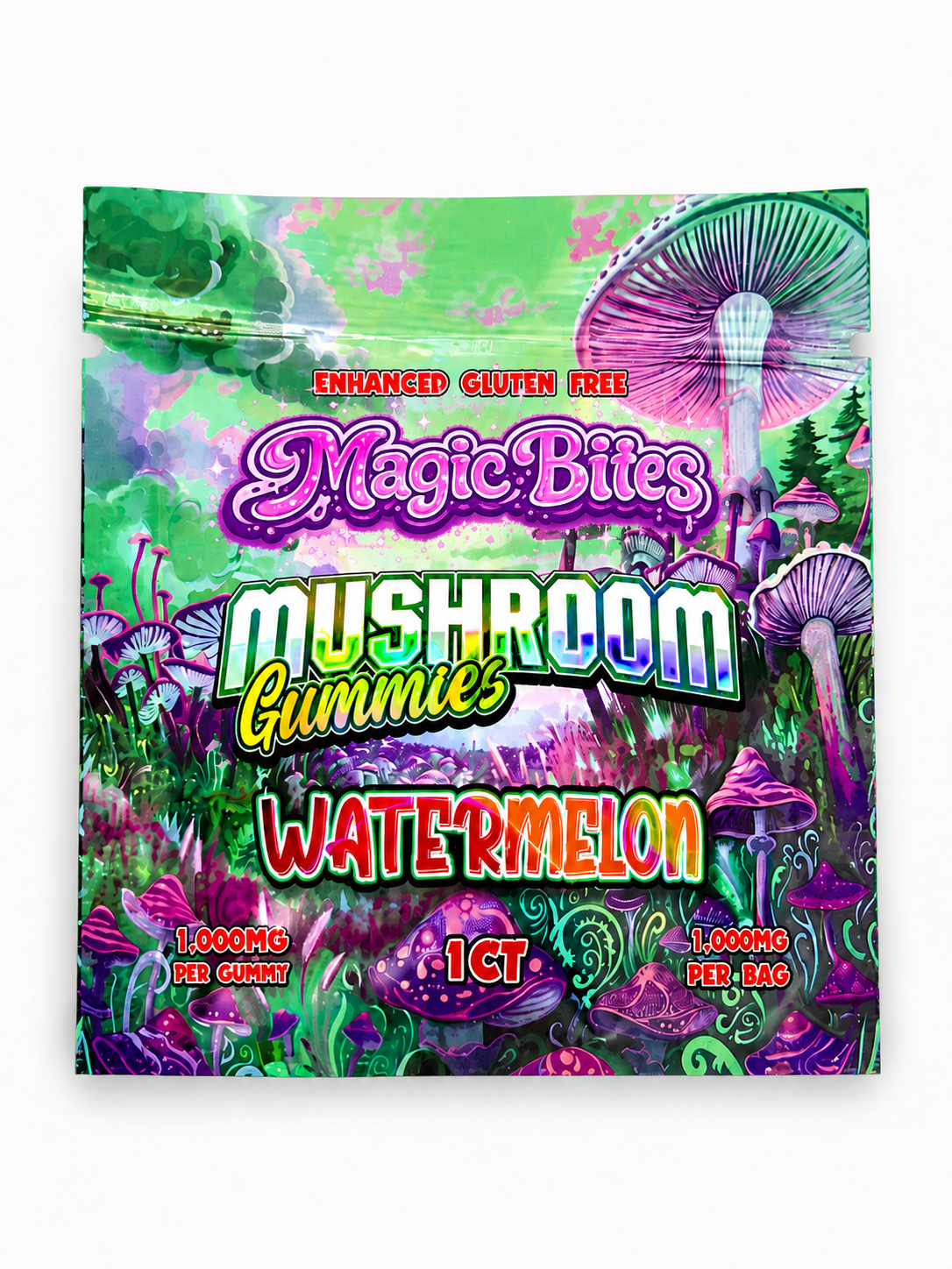 Mushroom Watermelon Gummy - 8 Pack